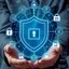 Biểu tượng tường lửa và hệ thống phát hiện xâm nhập, tượng trưng cho bảo vệ hạ tầng máy chủ